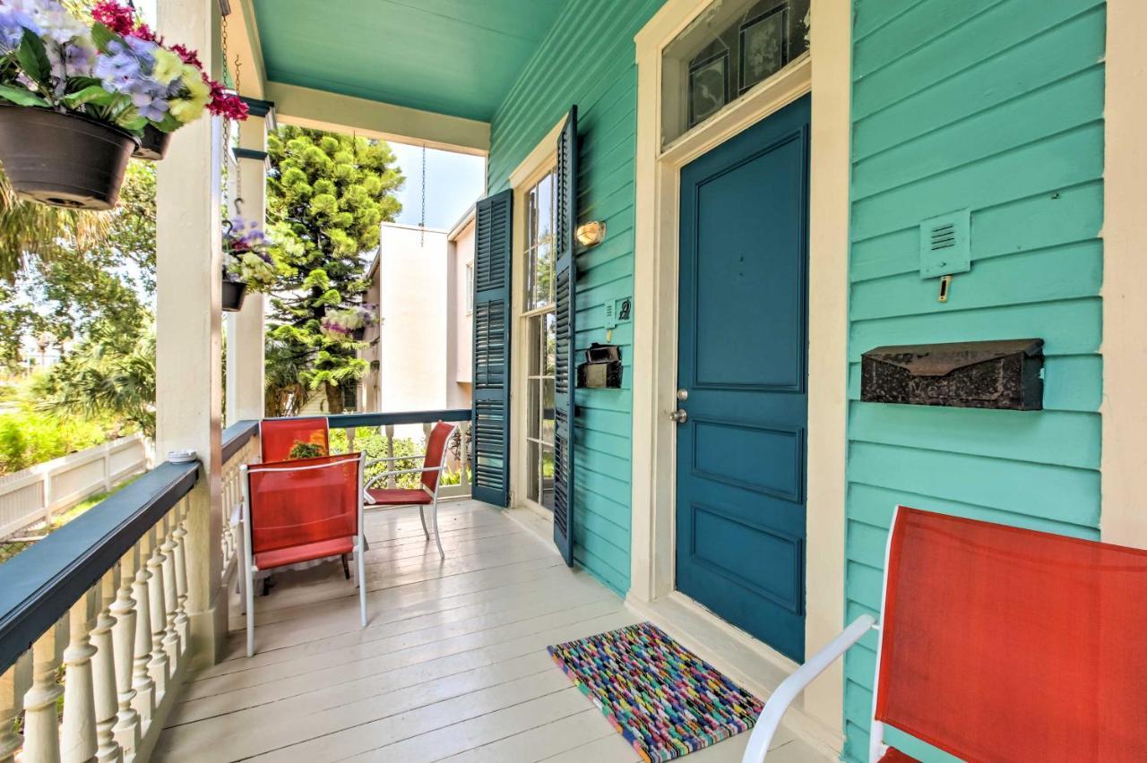 Historic Galveston Apartment - 1 Mi To The Strand! Exterior foto